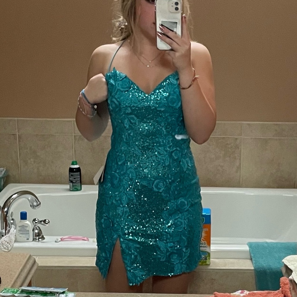Jovani Dress 07667 turquoise